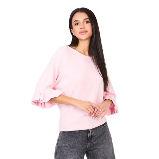 Sweter-IT-SW-99244.65-jasny r&oacute;żowy