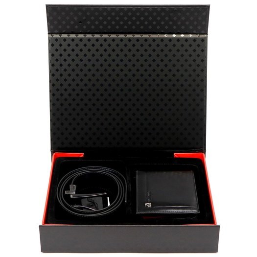 Piniginės ir diržo rinkinys vyrams Pierre Cardin ZG-214-BR