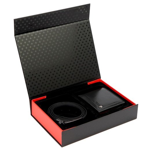 Piniginės ir diržo rinkinys vyrams Pierre Cardin ZG-214-BR
