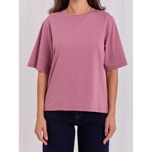 T-shirt-RV-TS-A1089.87-ciemny r&oacute;żowy