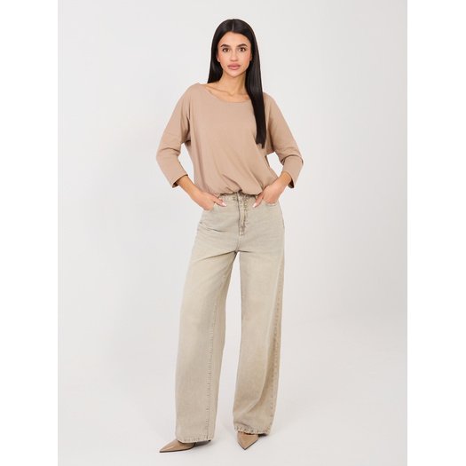 Bluzka-RV-BZ-A1091.16-ciemny bezowy 1