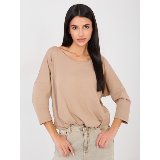 Bluzka-RV-BZ-A1091.16-ciemny bezowy 2