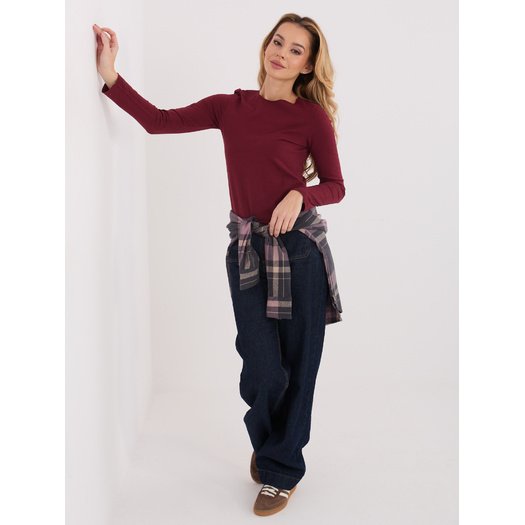 Bluzka-WT-BZ-A1172.27-bordowy 1