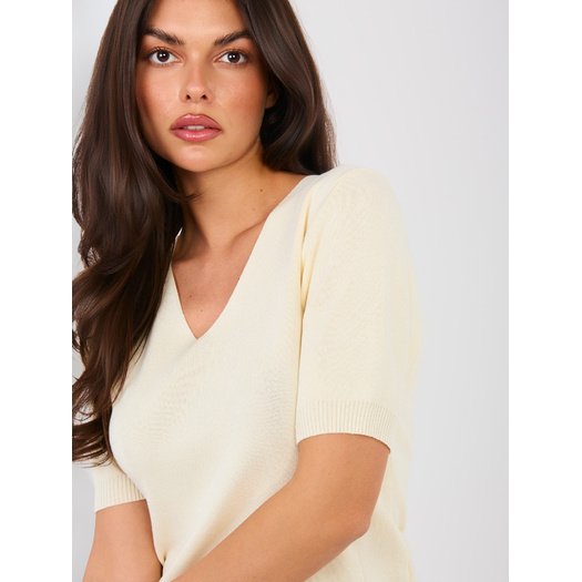 Sweter-PM-SW-SF201.68-jasny beżowy