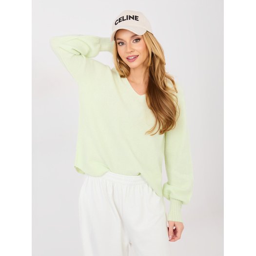 Sweter-MI-SW-2201.16P-jasny zielony 3