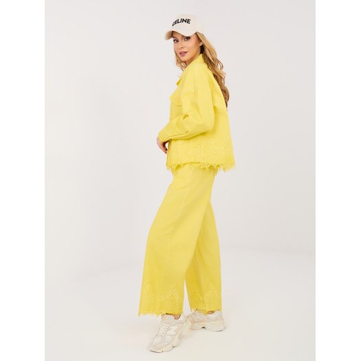 Spodnie-IT-SP-FL9995.57-ż&oacute;łty