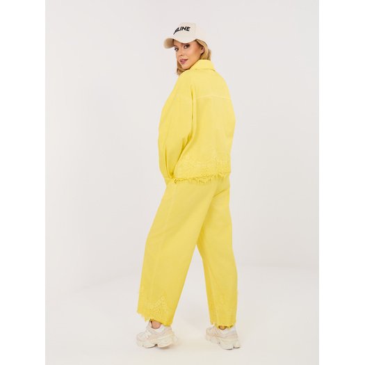 Spodnie-IT-SP-FL9995.57-ż&oacute;łty 2