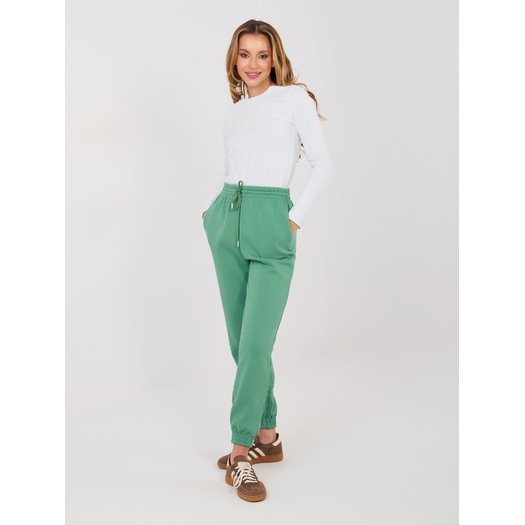 Spodnie dresowe-CLM-DR-1107.98-pistacjowy 3