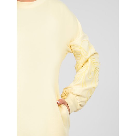 Sukienka-RV-SK-A1064.09-jasny ż&oacute;łty 9