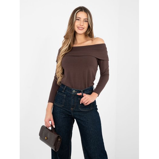 Bluzka-RV-BZ-A1194.25-ciemny brązowy 4
