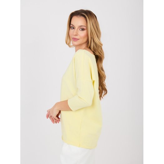 Bluzka-RV-BZ-A1187.36-jasny ż&oacute;łty