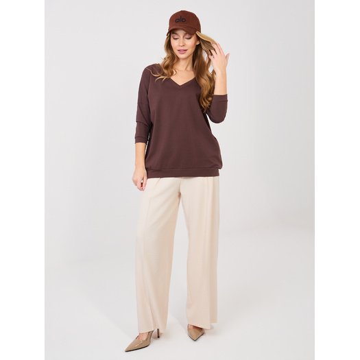 Bluzka-RV-BZ-A1192.71-ciemny brązowy 4