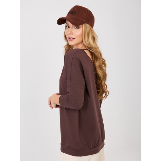 Bluzka-RV-BZ-A1192.71-ciemny brązowy 2