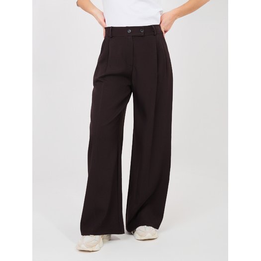 Spodnie-IT-SP-FL9020-1.69-ciemny brązowy 1