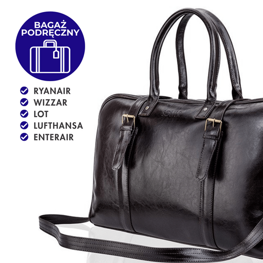 Vīriešu ādas soma Hamiltons - brūns 1