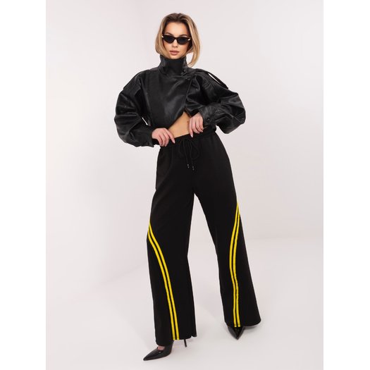 Spodnie dresowe-IT-DR-22168.66-czarny 1