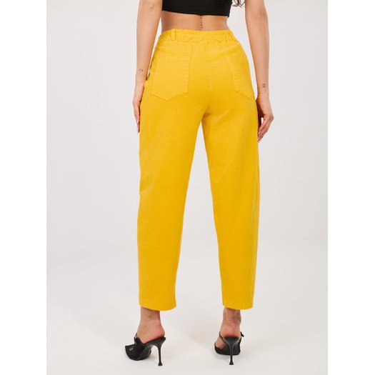 Spodnie-IT-SP-FL8916.80-ż&oacute;łty 1