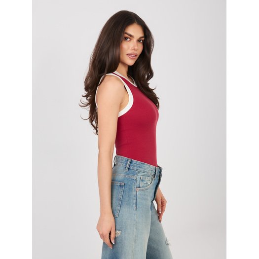 Top-D16197AJ02864A-ciemny czerwony 2