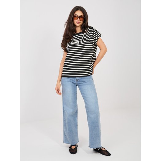 T-shirt-D12127M02858A-czarny 4