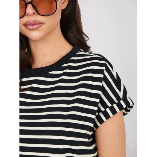 T-shirt-D12127M02858A-czarny 3