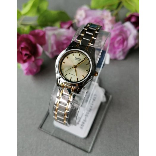 CASIO LTP-1275SG-9A WOMEN S WATCH (zd580b) + BOX