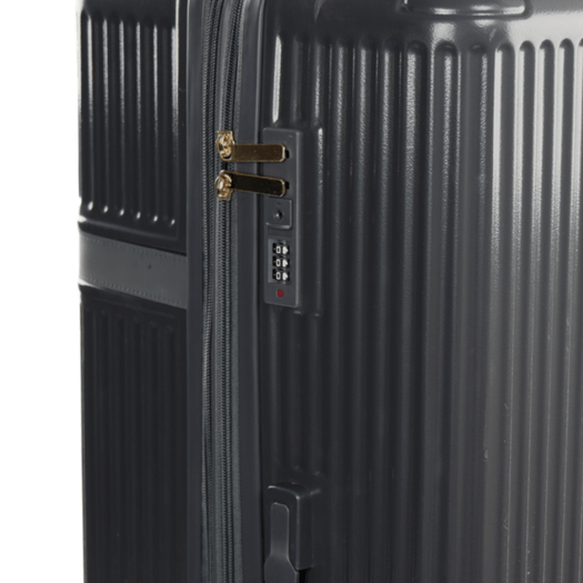 SUITCASE M 24   STL945 ABS DARK GREY