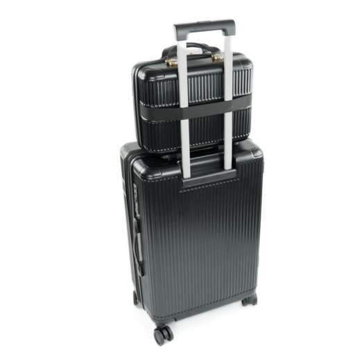 SUITCASE M 24   STL945 ABS DARK GREY
