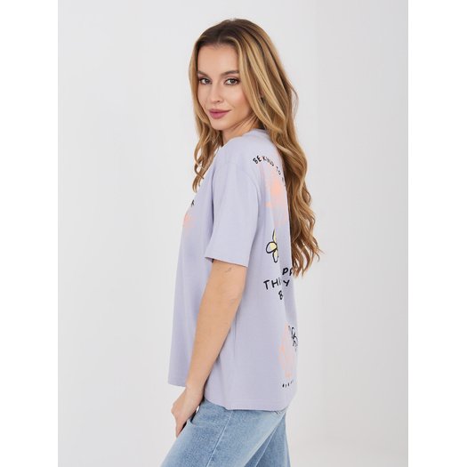 T-shirt-D12022AH02645AA-jasny fioletowy