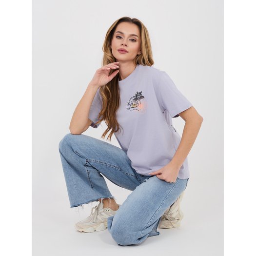 T-shirt-D12022AH02645AA-jasny fioletowy 4