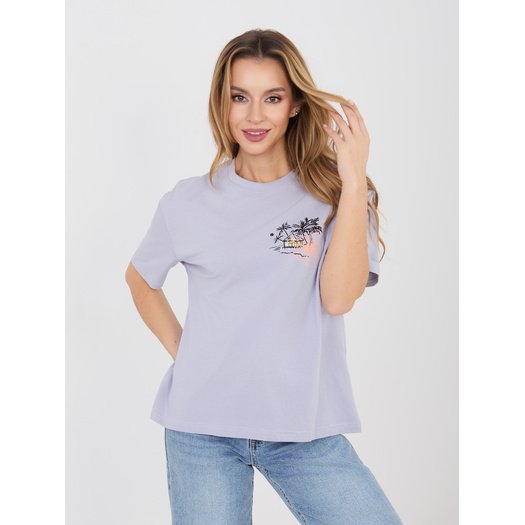 T-shirt-D12022AH02645AA-jasny fioletowy 1