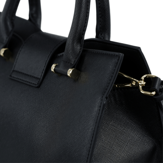 Torba weekendowa podr&oacute;żna sk&oacute;rzana Solier SL39 Astrin czarna 7