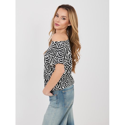 T-shirt-D12110M02646E-czarny 1