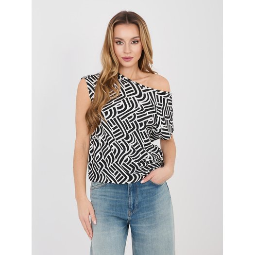 T-shirt-D12110M02646E-czarny 2