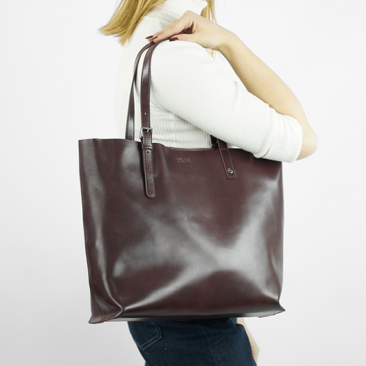 Genuine leather woman s laptop bag FL25 black with snake pattern 3