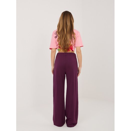 Spodnie dresowe-RV-DR-A1239.98-ciemny fioletowy 3