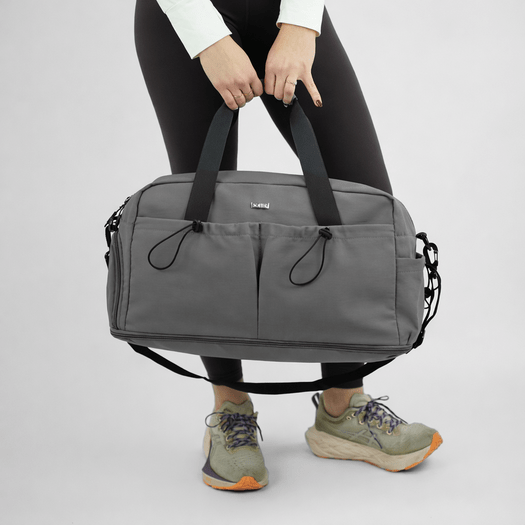 Torba weekendowa podr&oacute;żna sk&oacute;rzana Solier SL39 Astrin czarna 2