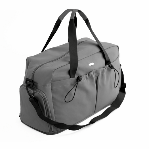 Torba weekendowa podr&oacute;żna sk&oacute;rzana Solier SL39 Astrin czarna 5