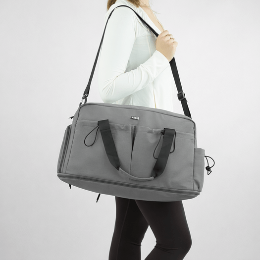 Torba weekendowa podr&oacute;żna sk&oacute;rzana Solier SL39 Astrin czarna 4