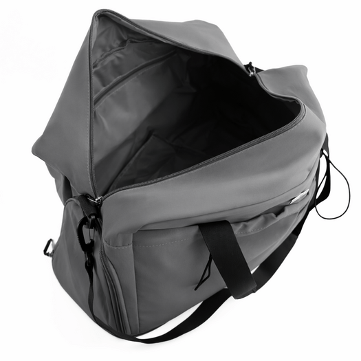 Torba weekendowa podr&oacute;żna sk&oacute;rzana Solier SL39 Astrin czarna 6