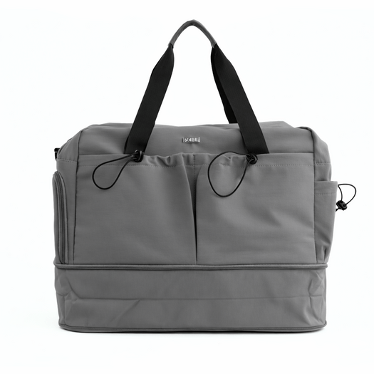 Torba weekendowa podr&oacute;żna sk&oacute;rzana Solier SL39 Astrin czarna 1