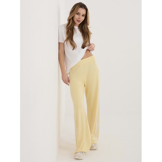 Spodnie dresowe-RV-DR-A1239.98-jasny ż&oacute;łty 4