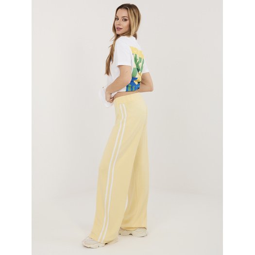 Spodnie dresowe-RV-DR-A1239.98-jasny ż&oacute;łty 7