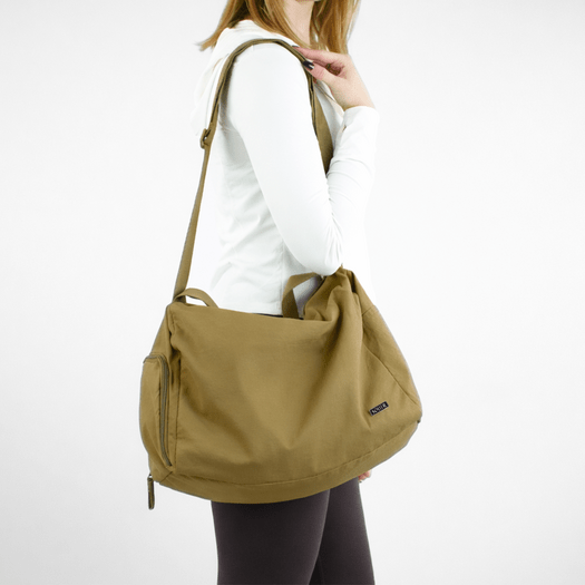 Sports Fabric Fitness Pilates Bag Solier FB53 Teya &ndash; Olive 3