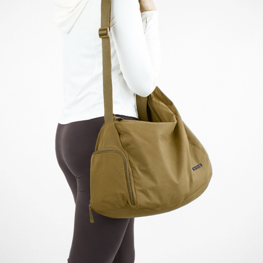 Sports Fabric Fitness Pilates Bag Solier FB53 Teya &ndash; Olive 4