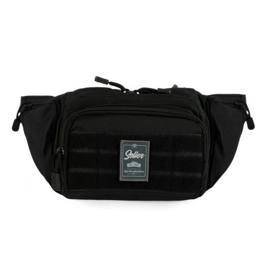 Tactical Waist Bag Solier SV28 Cravo &ndash; Black