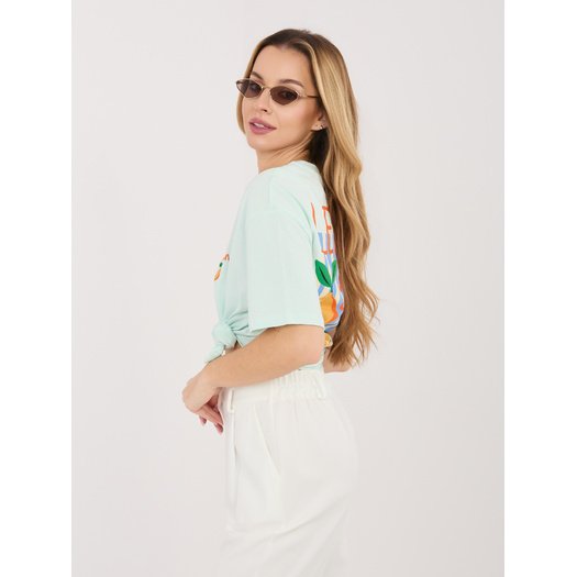 T-shirt-D12022AJ02645AD-mietowy 1