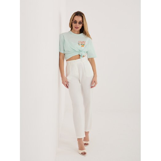 T-shirt-D12022AJ02645AD-mietowy 2