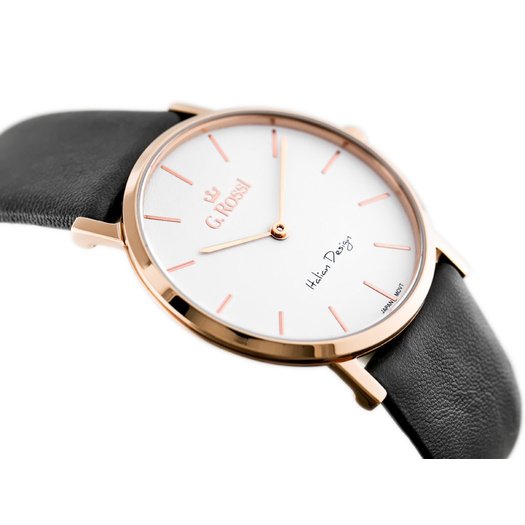 Laikrodis moterims G. ROSSI - 8709A1 (zg697d) + dėžutė