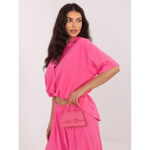 Koszula-IT-KS-FL10320.12-ciemny r&oacute;żowy 3