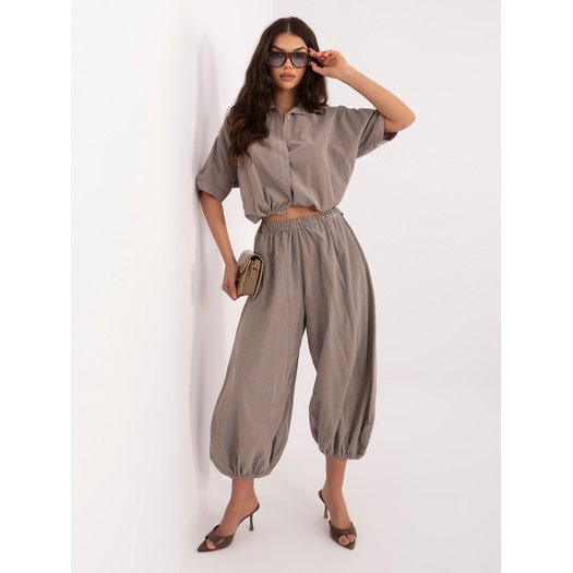 Spodnie-IT-SP-FL10309-1.91-ciemny bezowy 3